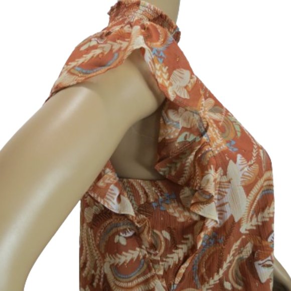 Joie Floral Print Blouse - Picture 2 of 5